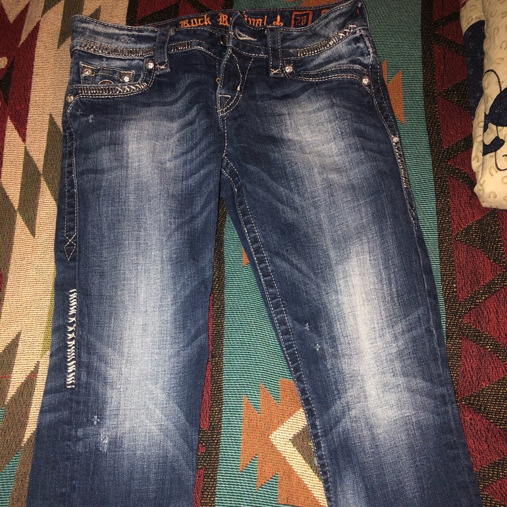 Rock Revival Capris